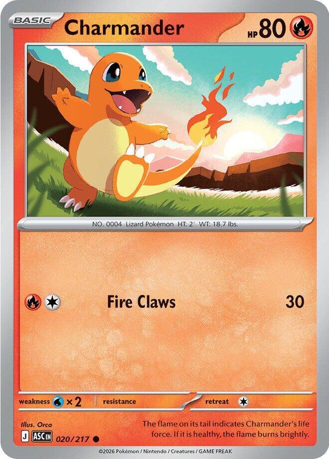 Charmander [Holo] #20 Pokemon Ascended Heroes