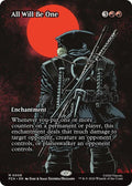 All Will Be One [Borderless Foil] #8 Magic Teenage Mutant Ninja Turtles Source Material