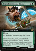 Transdimensional Bovine [Extended Art Foil] #274 Magic Teenage Mutant Ninja Turtles