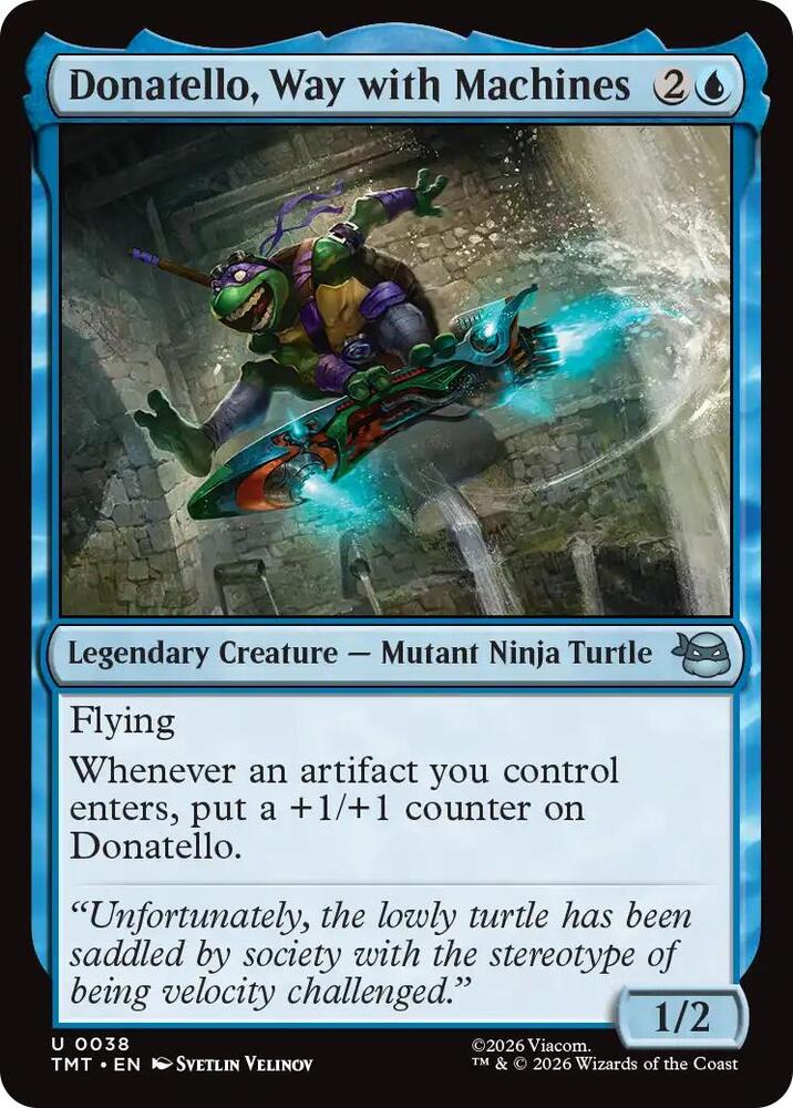Donatello, Way with Machines #38 Magic Teenage Mutant Ninja Turtles