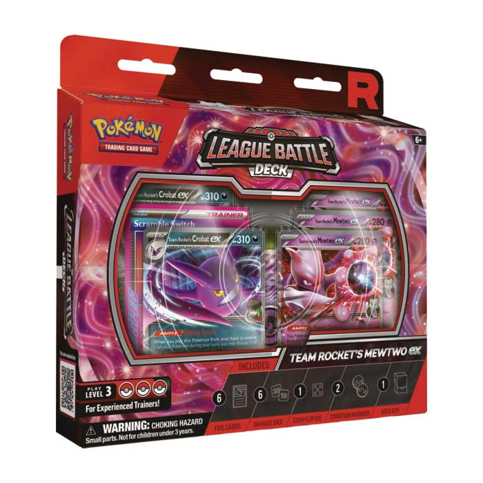 Pokemon League Battle Deck: Team Rocket's Mewtwo ex image 0