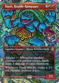 Slash, Reptile Rampager [Borderless] #208 Magic Teenage Mutant Ninja Turtles