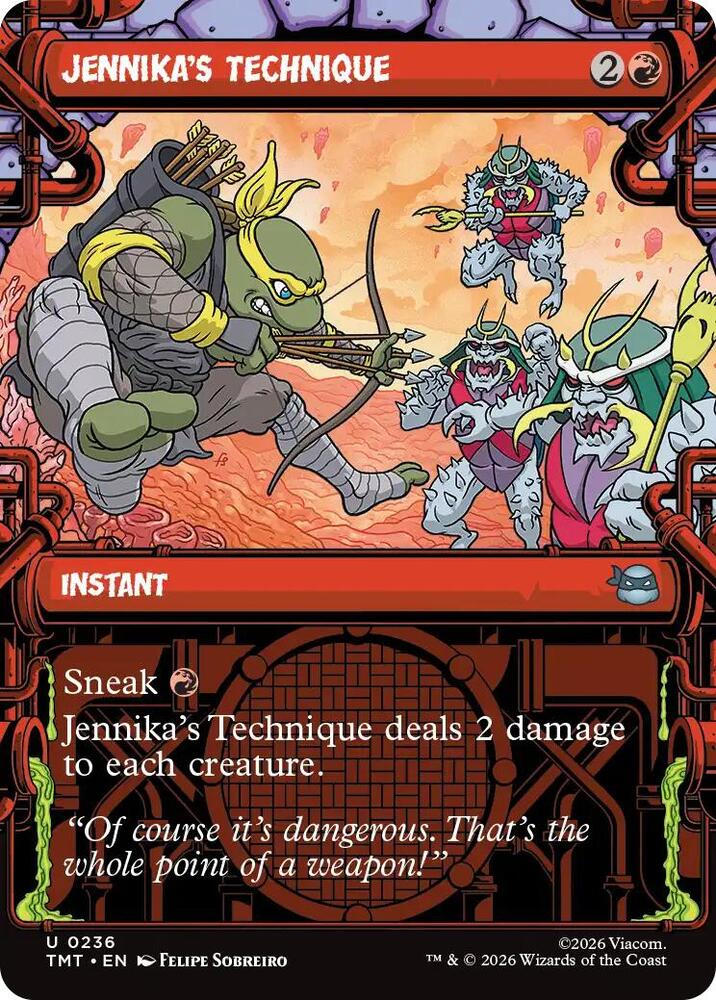 Jennika's Technique [Showcase] #236 Magic Teenage Mutant Ninja Turtles