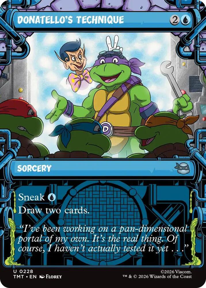 Donatello's Technique [Showcase] #228 Magic Teenage Mutant Ninja Turtles