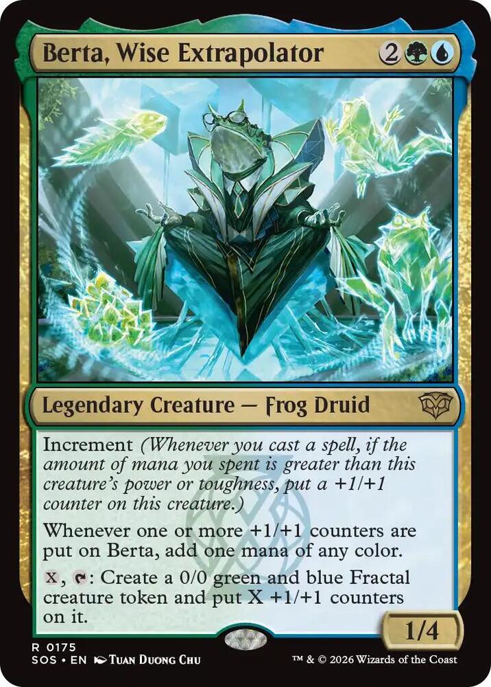 Berta, Wise Extrapolator [Foil] #175 Magic Secrets of Strixhaven