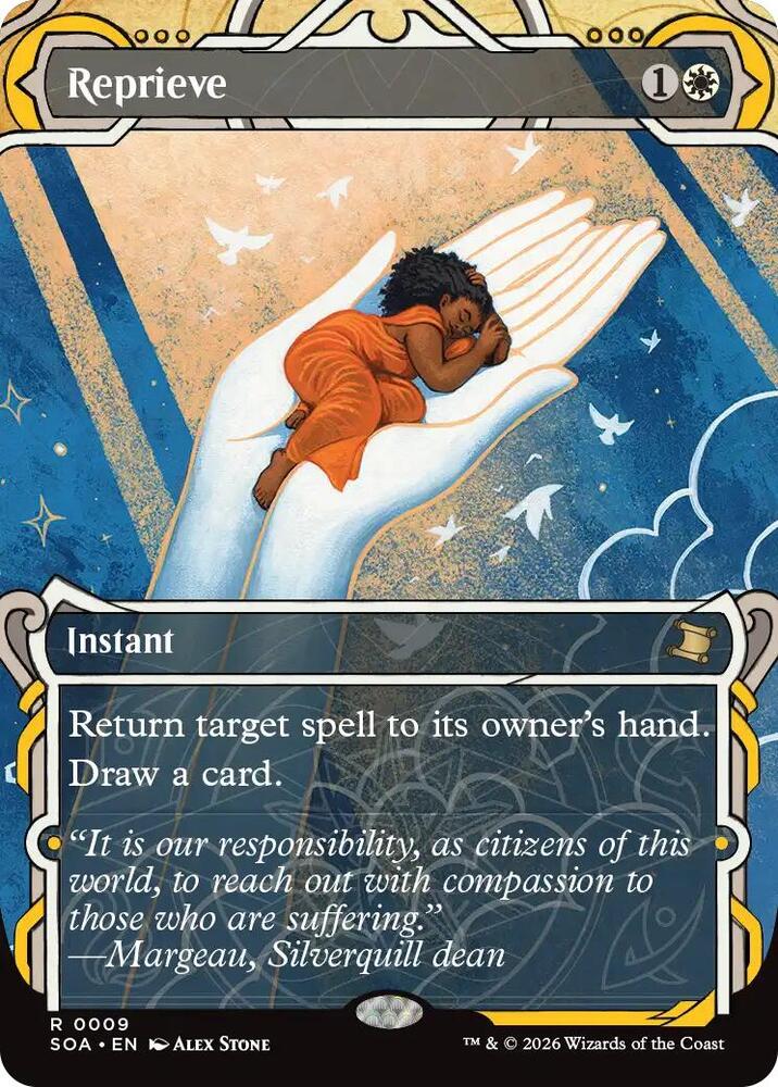 Reprieve #9 Magic Secrets of Strixhaven Mystical Archive