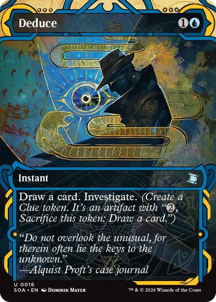 Deduce #16 Magic Secrets of Strixhaven Mystical Archive