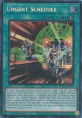 Urgent Schedule [Secret Rare] RA05-EN064 YuGiOh Rarity Collection 5