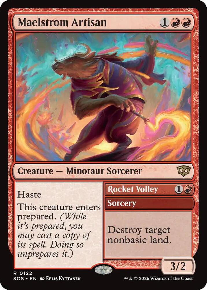 Maelstrom Artisan #122 Magic Secrets of Strixhaven