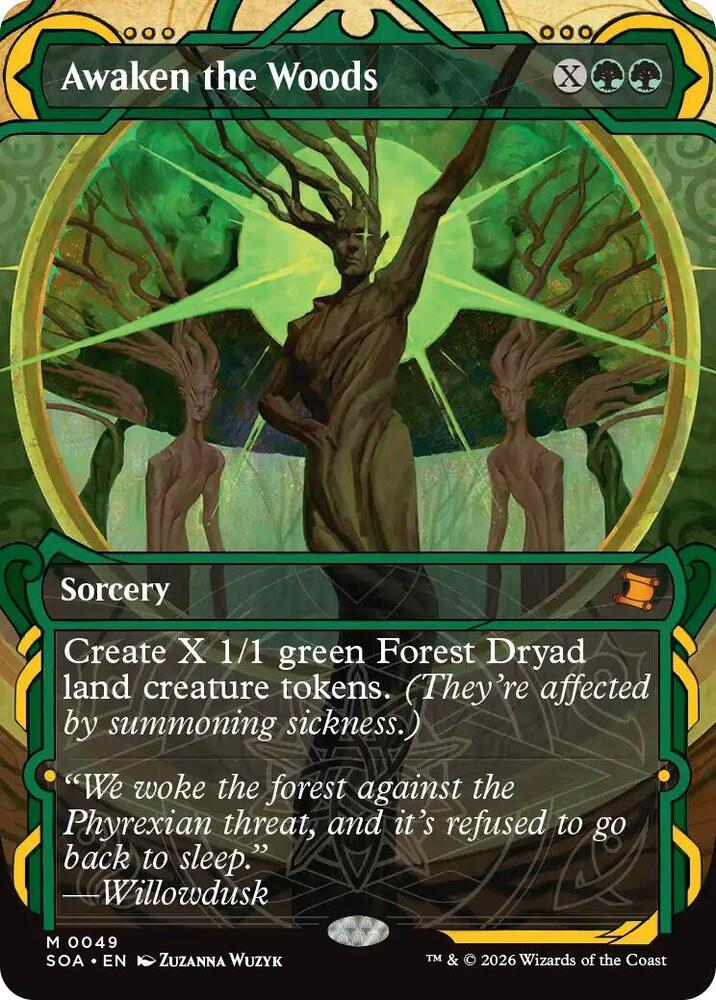Awaken the Woods #49 Magic Secrets of Strixhaven Mystical Archive