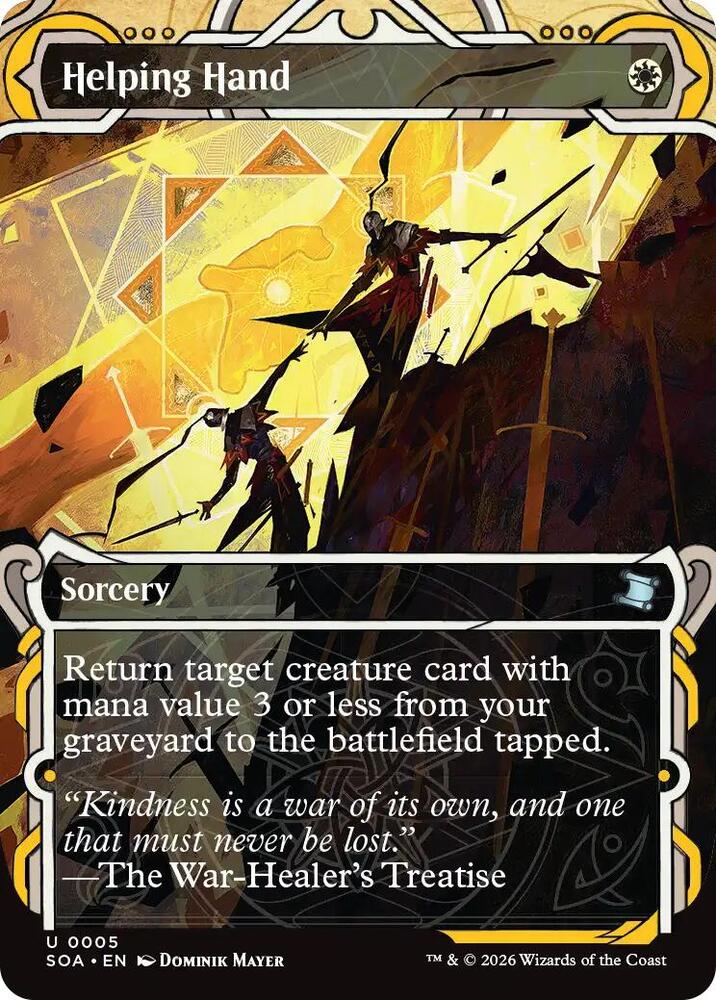 Helping Hand #5 Magic Secrets of Strixhaven Mystical Archive