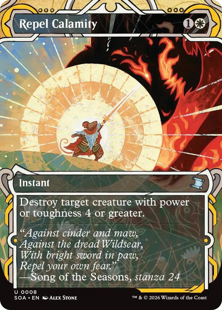 Repel Calamity #8 Magic Secrets of Strixhaven Mystical Archive