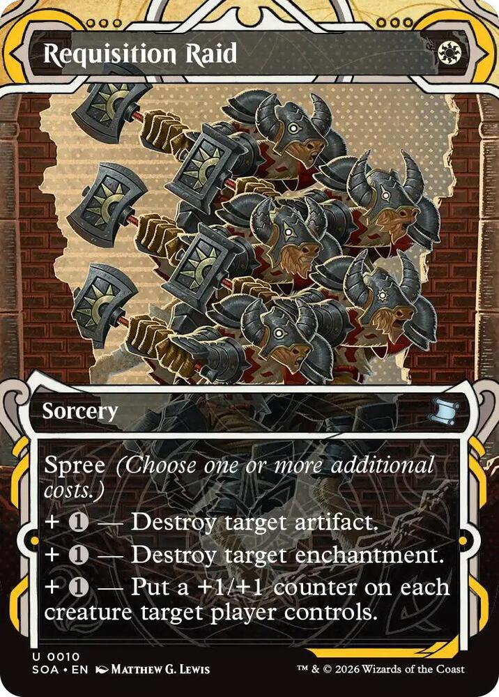 Requisition Raid #10 Magic Secrets of Strixhaven Mystical Archive