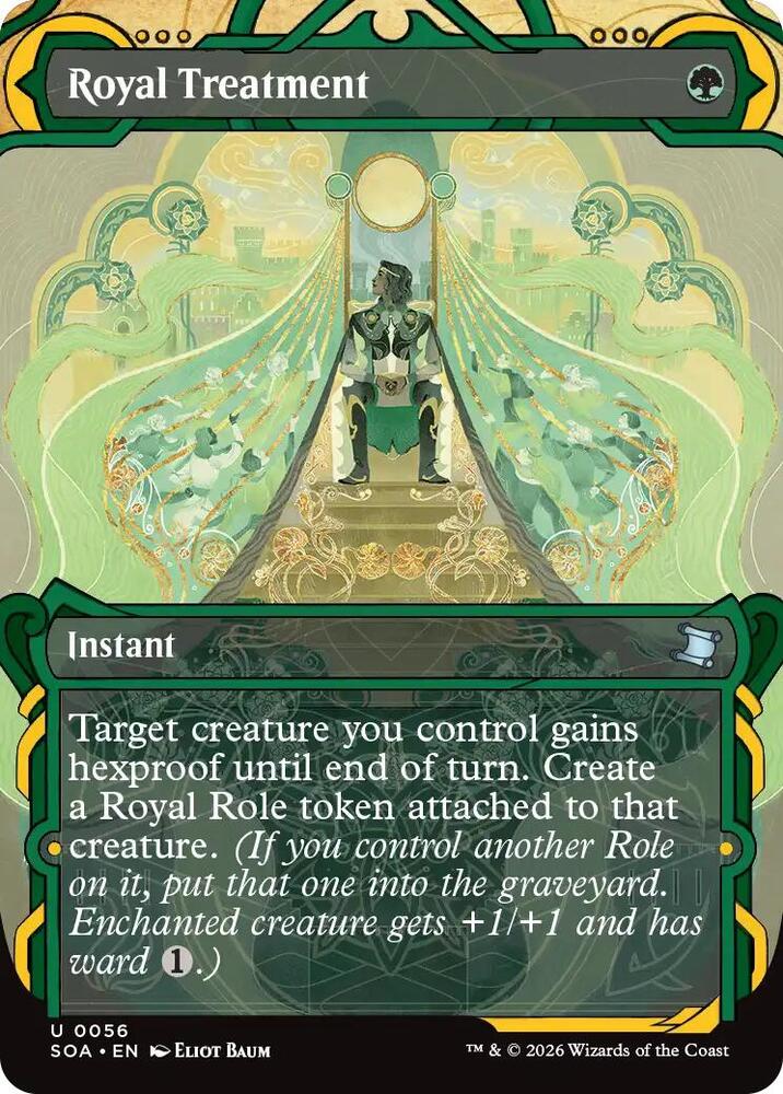 Royal Treatment #56 Magic Secrets of Strixhaven Mystical Archive
