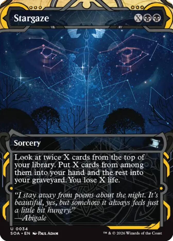 Stargaze #34 Magic Secrets of Strixhaven Mystical Archive