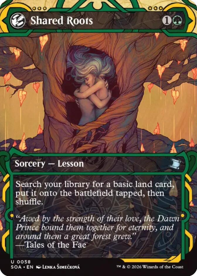 Shared Roots #58 Magic Secrets of Strixhaven Mystical Archive
