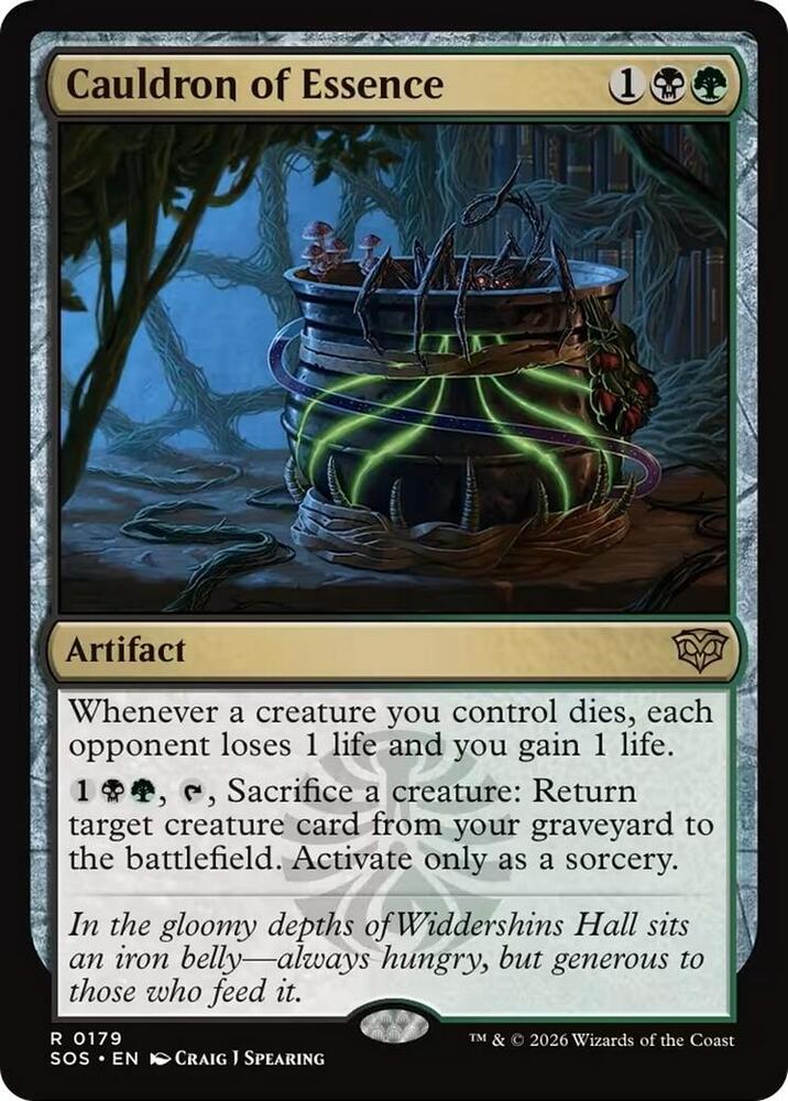Cauldron of Essence #179 Magic Secrets of Strixhaven