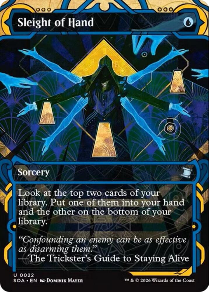 Sleight of Hand #22 Magic Secrets of Strixhaven Mystical Archive