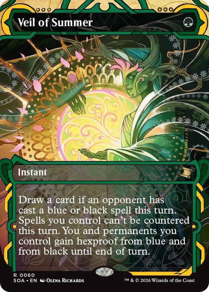 Veil of Summer #60 Magic Secrets of Strixhaven Mystical Archive