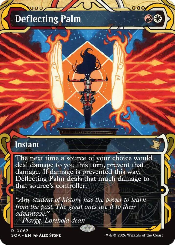 Deflecting Palm #63 Magic Secrets of Strixhaven Mystical Archive