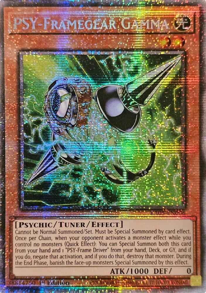 PSY-Framegear Gamma [Starlight Rare] RA05-EN006 YuGiOh Rarity Collection 5