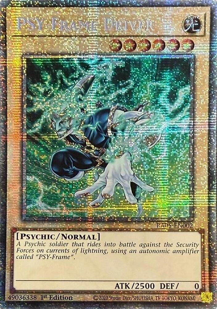 PSY-Frame Driver [Starlight Rare] RA05-EN002 YuGiOh Rarity Collection 5