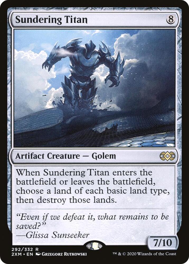 Sundering Titan #292 Magic Double Masters image 0