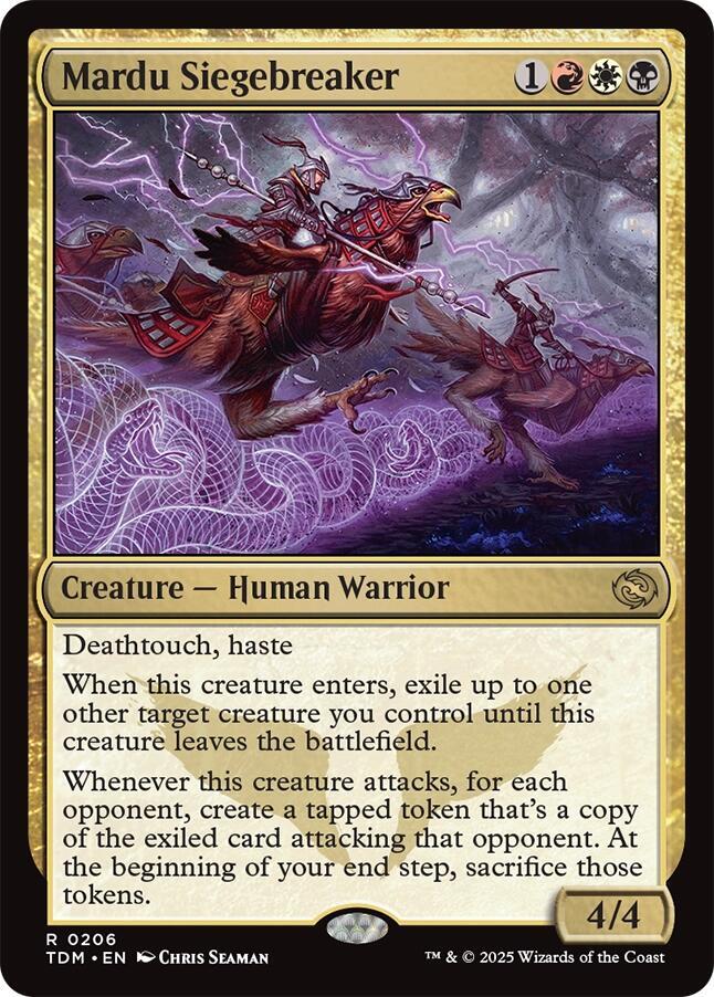 Mardu Siegebreaker #206 Magic Tarkir: Dragonstorm image 0