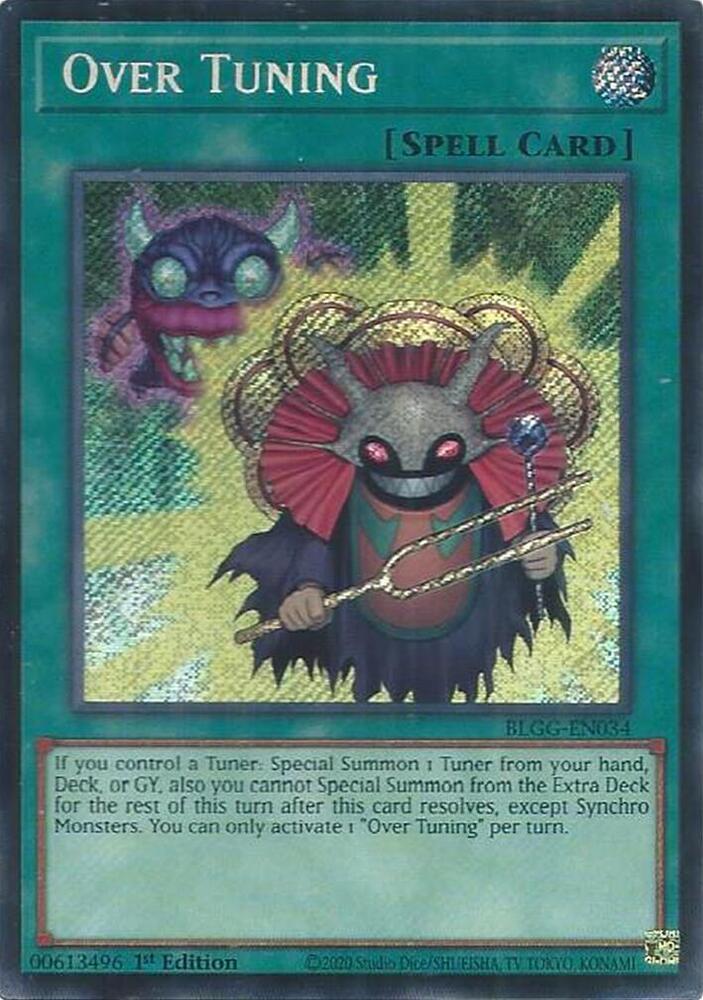 Over Tuning [SR] BLGG-EN034 YuGiOh Battles of Legend: Glorious Gallery