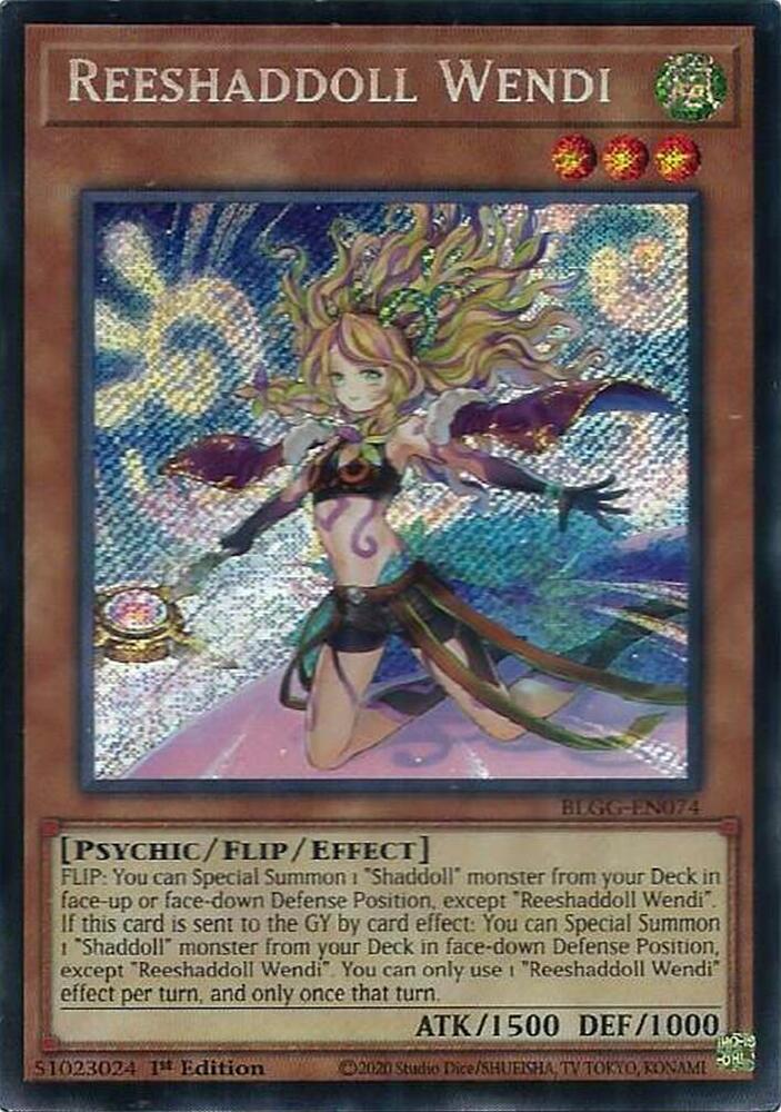 Reeshaddoll Wendi BLGG-EN074 YuGiOh Battles of Legend: Glorious Gallery