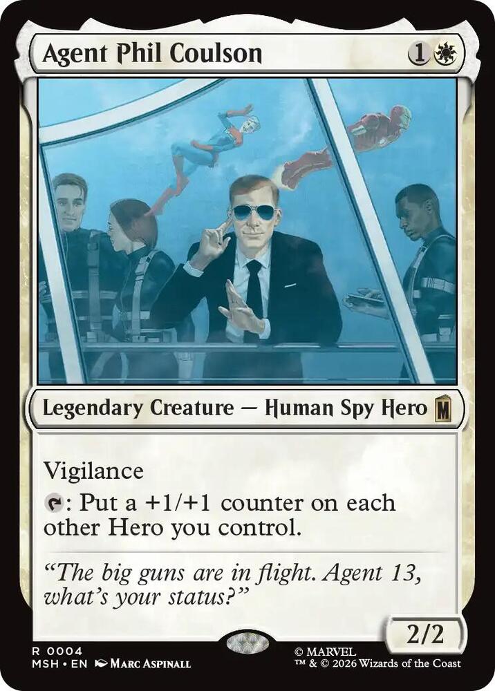 Agent Phil Coulson [Foil] #4 Magic Marvel Super Heroes