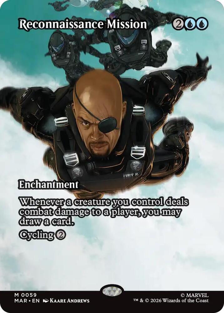 Reconnaissance Mission [Borderless] #59 Magic Marvel Universe Eternal-Legal