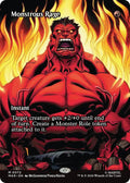 Monstrous Rage #72 [Borderless] Magic Marvel Universe Eternal-Legal
