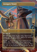Avengers Tower [Borderless Foil] #334 Magic Marvel Super Heroes