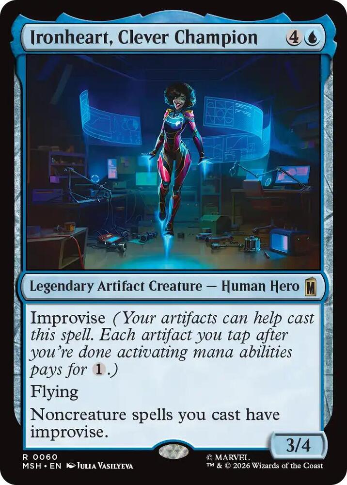 Ironheart, Clever Champion #60 Magic Marvel Super Heroes