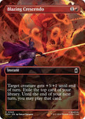 Blazing Crescendo [Borderless Foil] #340 Magic Marvel Super Heroes