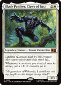 Black Panther, Claws of Bast [Foil] #829 Magic Marvel Super Heroes Commander