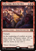 Luke Cage, Hero for Hire [Foil] #696 Magic Marvel Super Heroes Commander