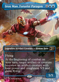 Iron Man, Futurist Paragon [Borderless] #501 Magic Marvel Super Heroes Commander