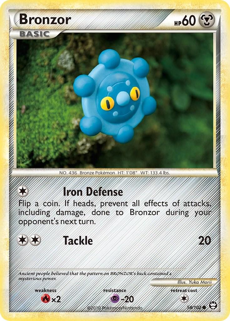 Bronzor #58 Pokemon Triumphant image 0