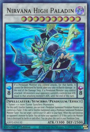 Nirvana High Paladin [1st Edition] GFP2-EN132 image 0