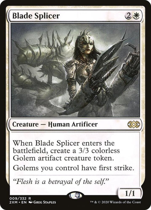 Blade Splicer #9 Magic Double Masters image 0