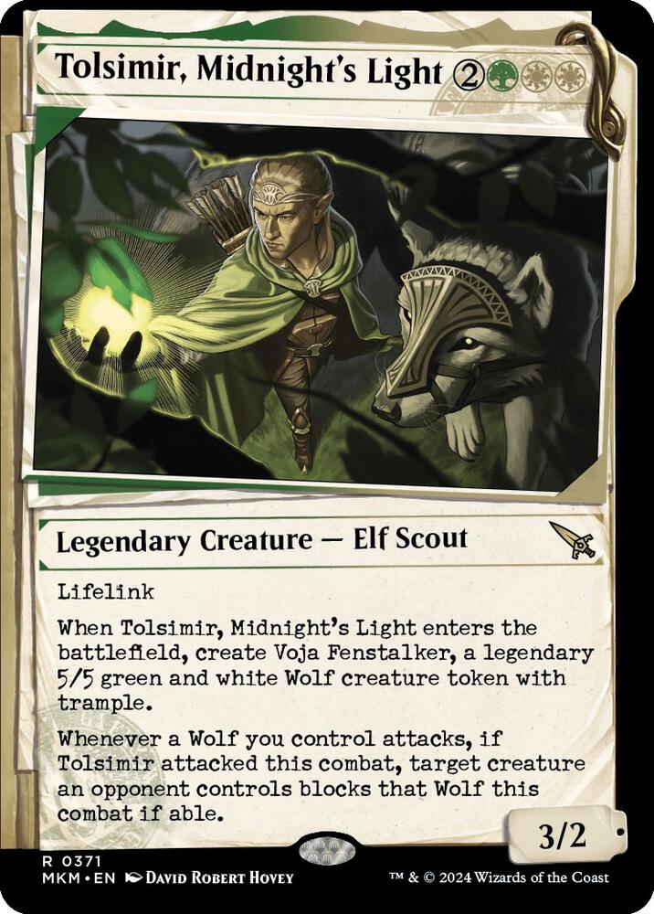 Tolsimir, Midnight's Light [Showcase] #371 Magic MKM image 0
