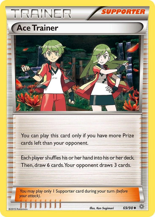 Ace Trainer #69 Pokemon Ancient Origins image 0