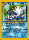 Poliwhirl #44 Pokemon Neo Discovery (LP) image 0