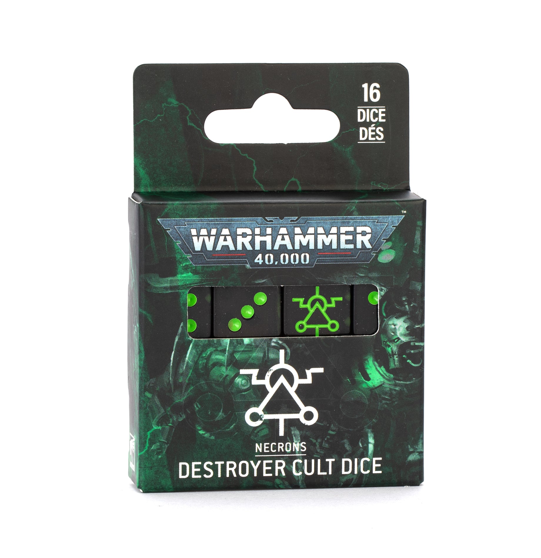Warhammer 40k: Necrons Destroyer Cult Dice Set image 0
