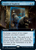 Visions of Duplicity [Extended Art] #71 Magic Midnight Hunt Commander image 0