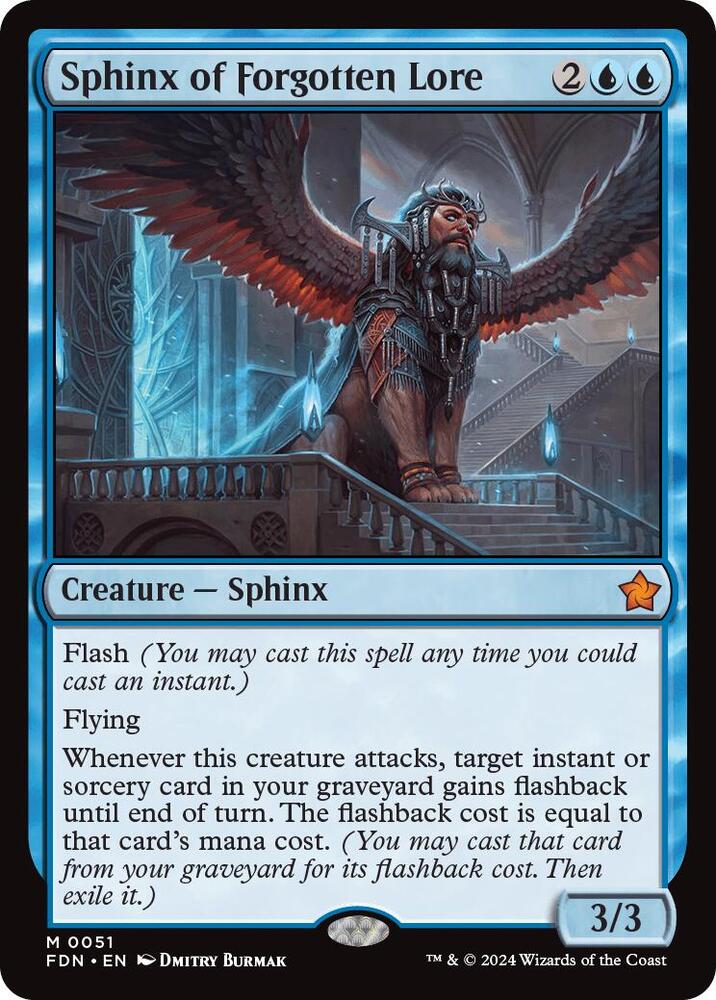 Sphinx of Forgotten Lore #51 Magic Foundations image 0