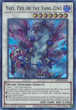 Yazi, Evil Of The Yang Zing [1st Edition] GFP2-EN131 image 0