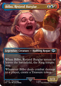 Bilbo, Retired Burglar [Borderless Foil] #403 Magic Lord of the Rings image 0